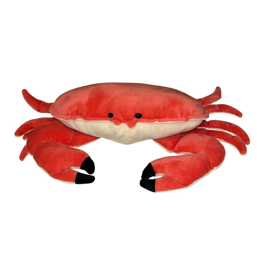 TigerHart Toys Viahart Caleb the Crab Red Plush Stuffed Animal PTA2024-3-5 18in